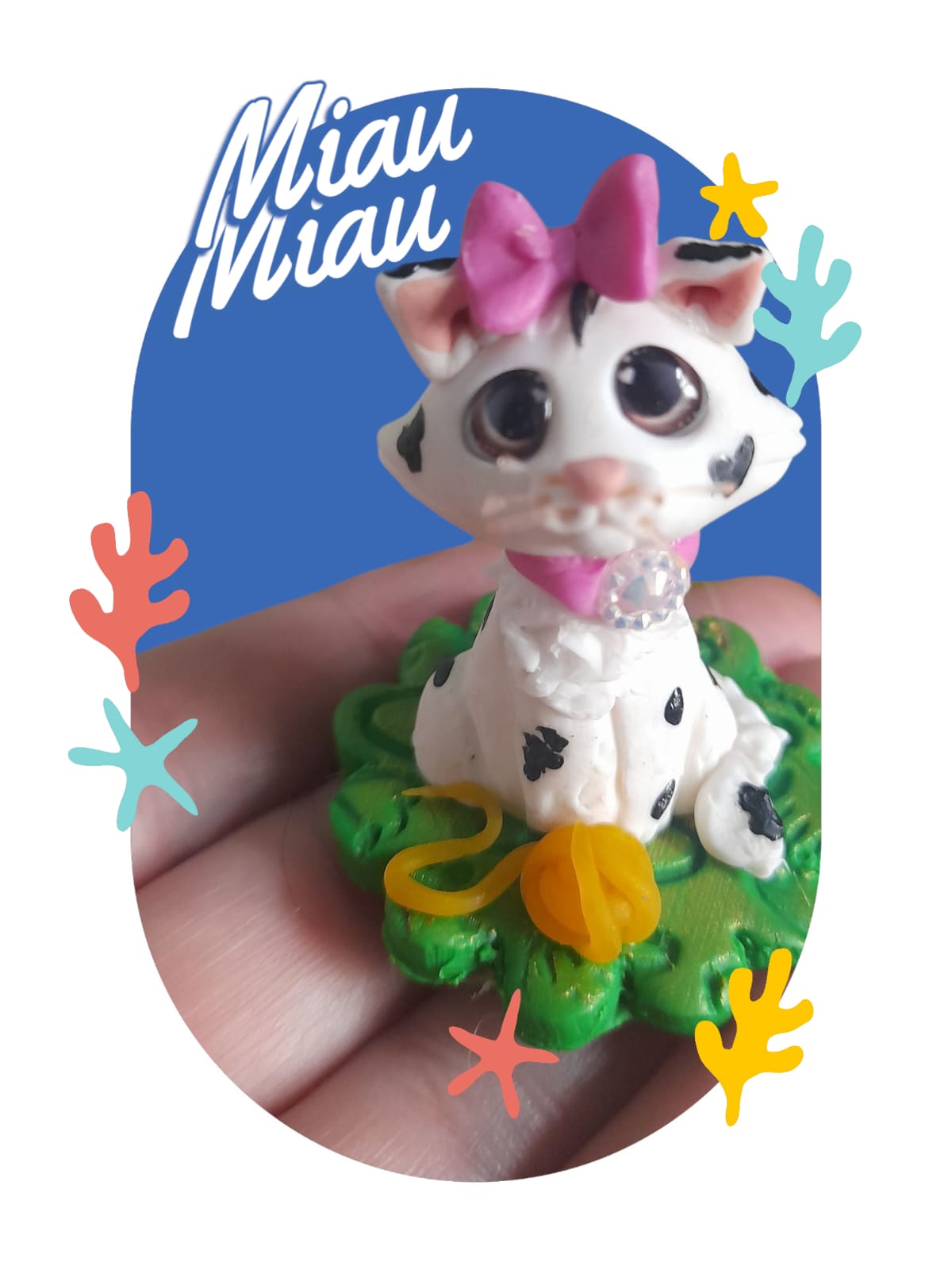 Enfeite de chima Gatinha